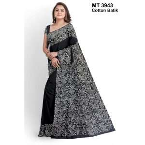 Soft Cotton Batik Saree with Blouse Piece (MT-3943)